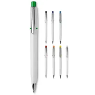 Ball pen Semyr Chrome hardcolour - LT87534 (gadzety reklamowe)